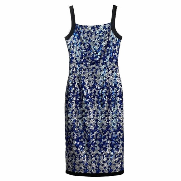 X by NBD Floral Fully Sequined Midi Dress Sz. S - Picture 1 of 3
